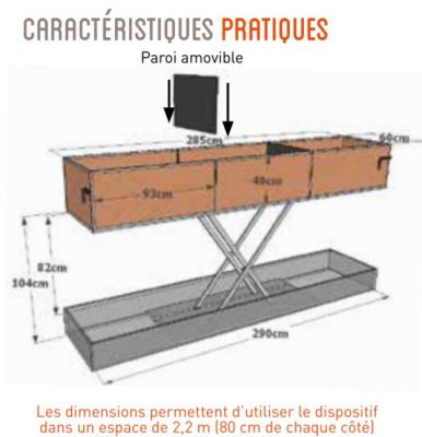 Caisse élévatrice à porcelets